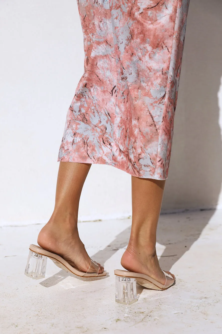 BILLINI Ultra Mule Clear-Nude