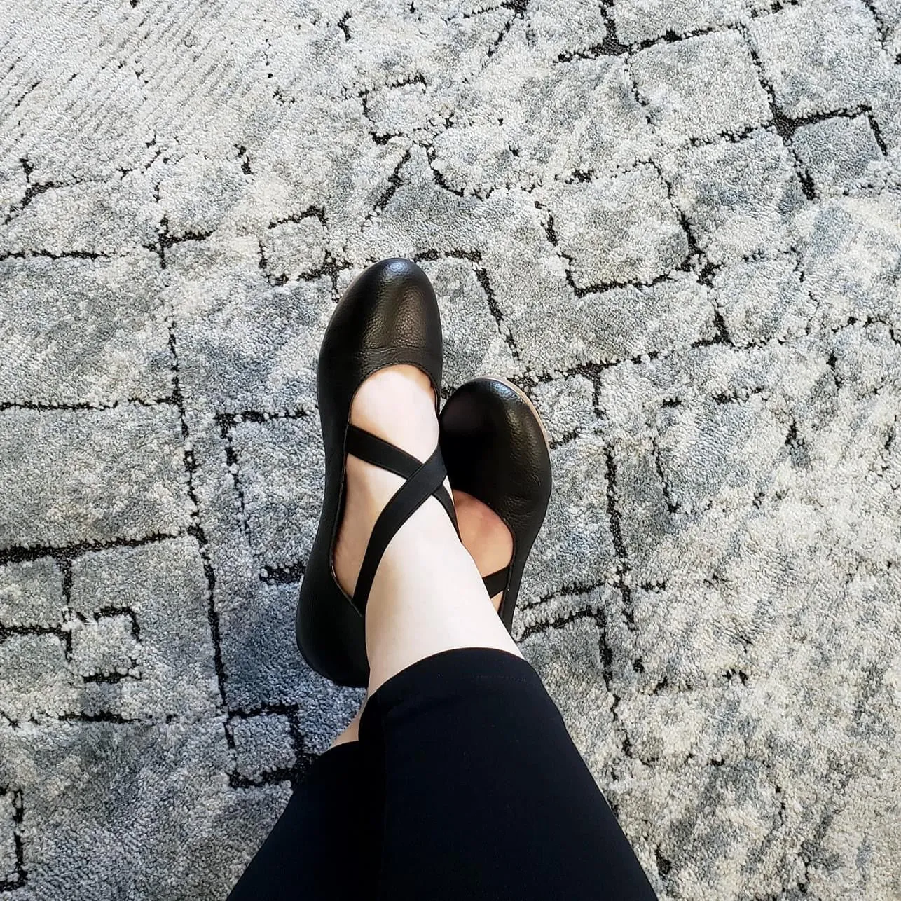 Black Ballet Flats
