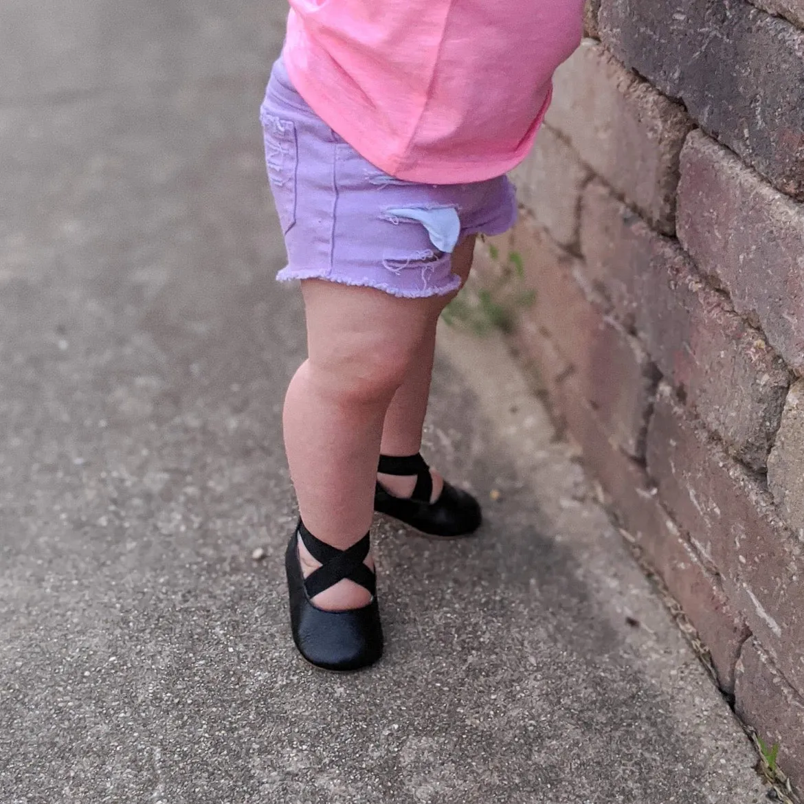 Black Ballet Flats