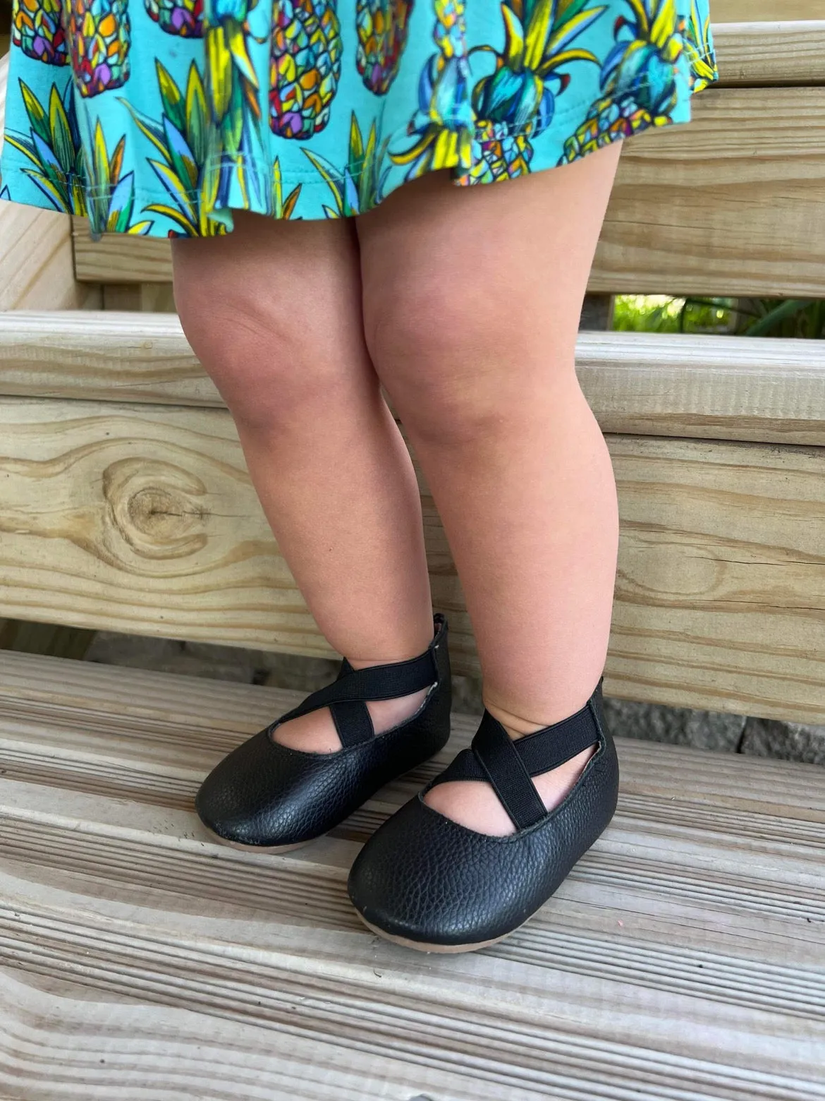 Black Ballet Flats