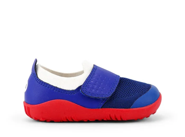 Bobux I Walk Dimension III Blueberry   White Trainers