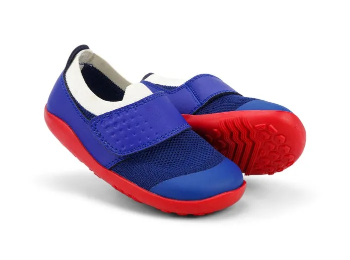 Bobux I Walk Dimension III Blueberry   White Trainers