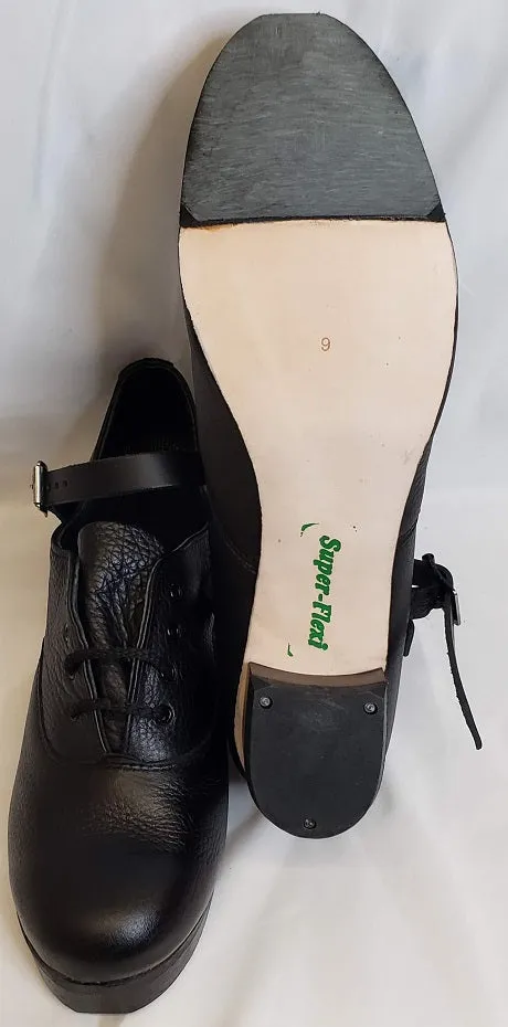 Brody -- Men's Super Flexi Jig Shoe -- Black