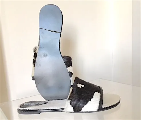 Cowhide Sandals/Slidders