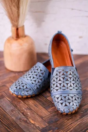 Flowerflow Classic Blue Loafers