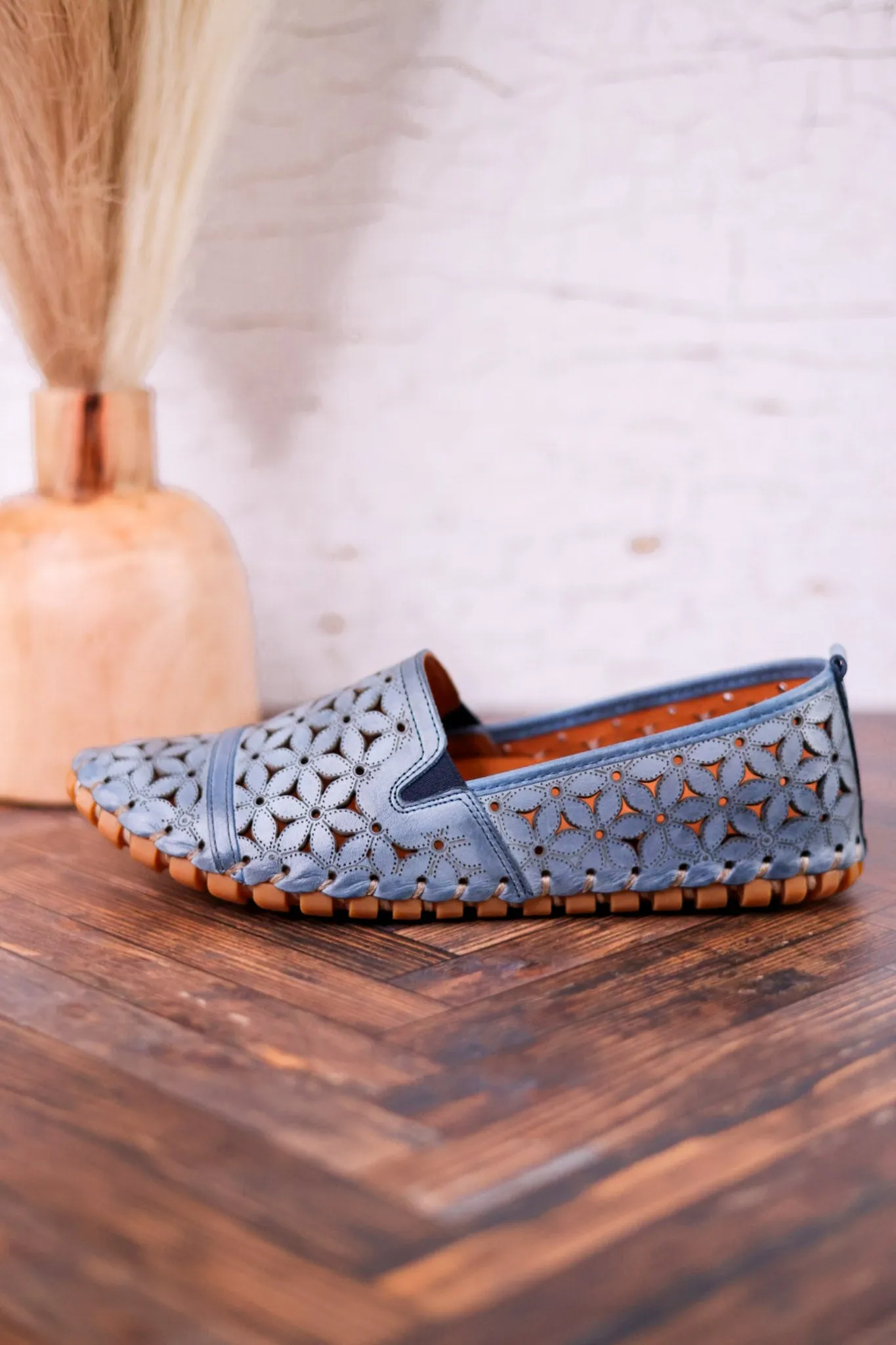 Flowerflow Classic Blue Loafers