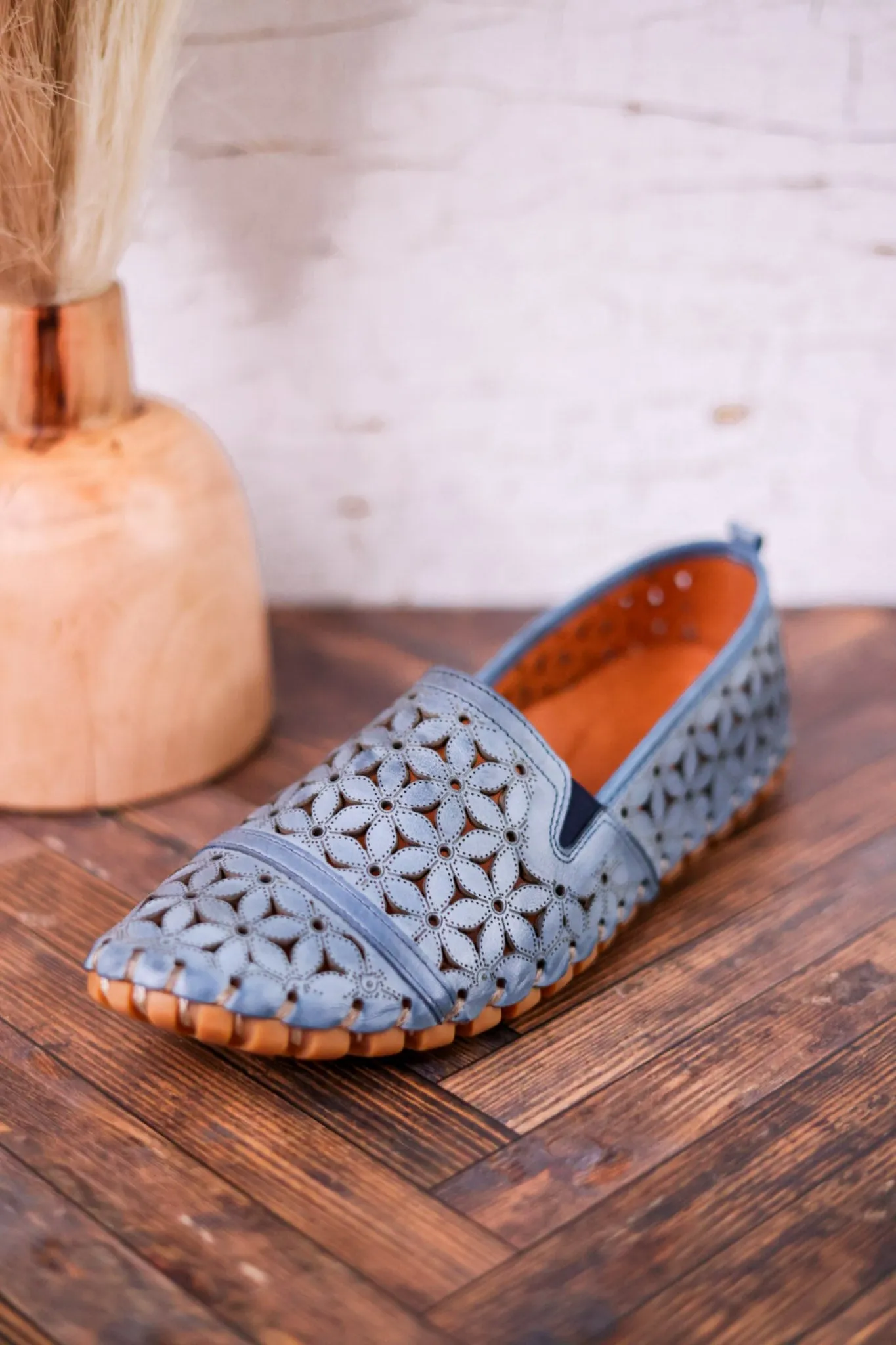 Flowerflow Classic Blue Loafers