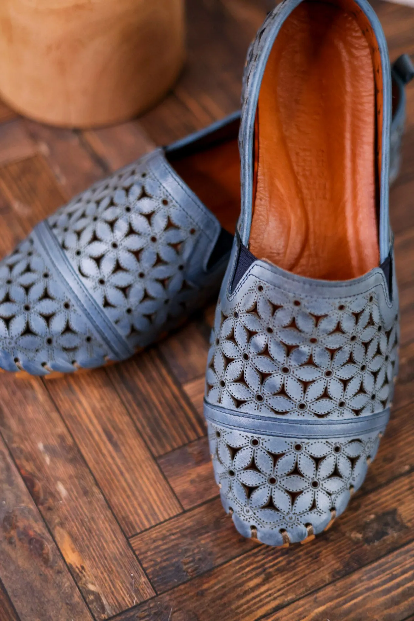Flowerflow Classic Blue Loafers