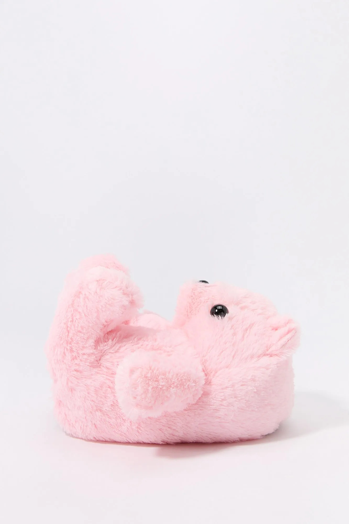 Girls 3D Bear Plush Slipper