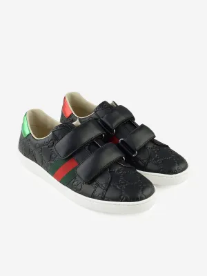 Gucci Leather GG Logo Trainers