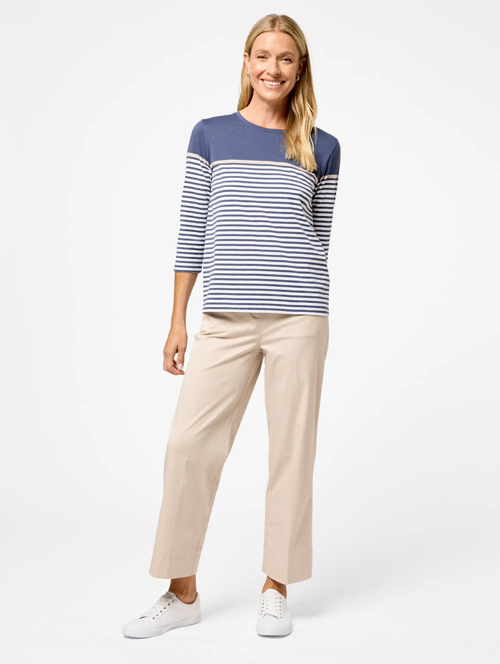 Isobel 3/4 Sleeve Top