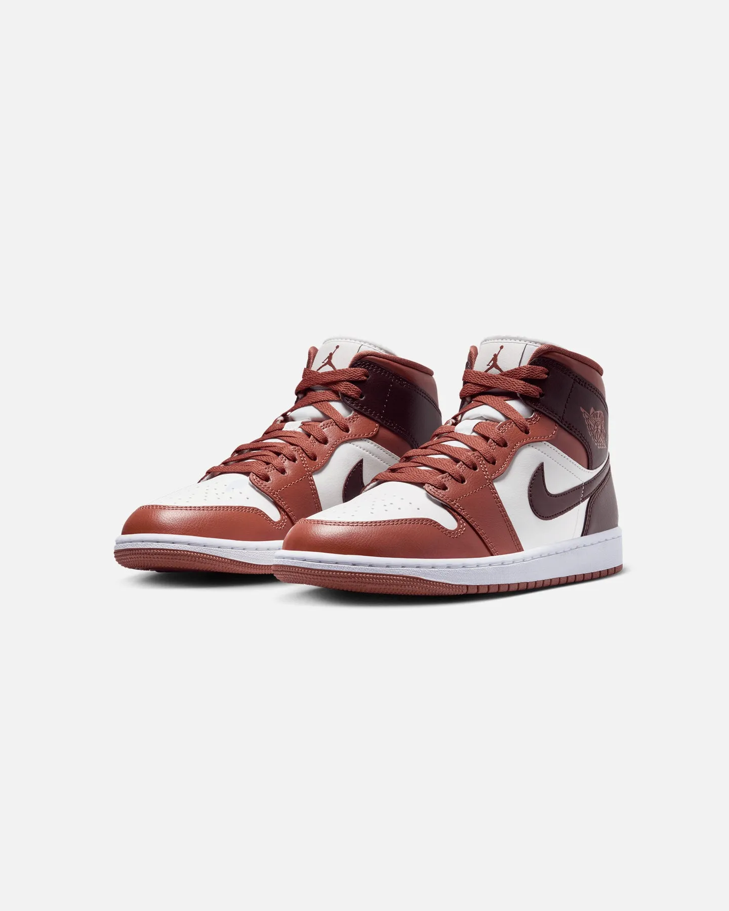 Jordan Women's Air Jordan 1 Mid Dusty Peach/Sail/White/Night Maroon