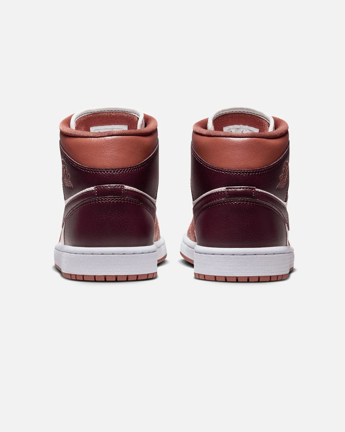 Jordan Women's Air Jordan 1 Mid Dusty Peach/Sail/White/Night Maroon