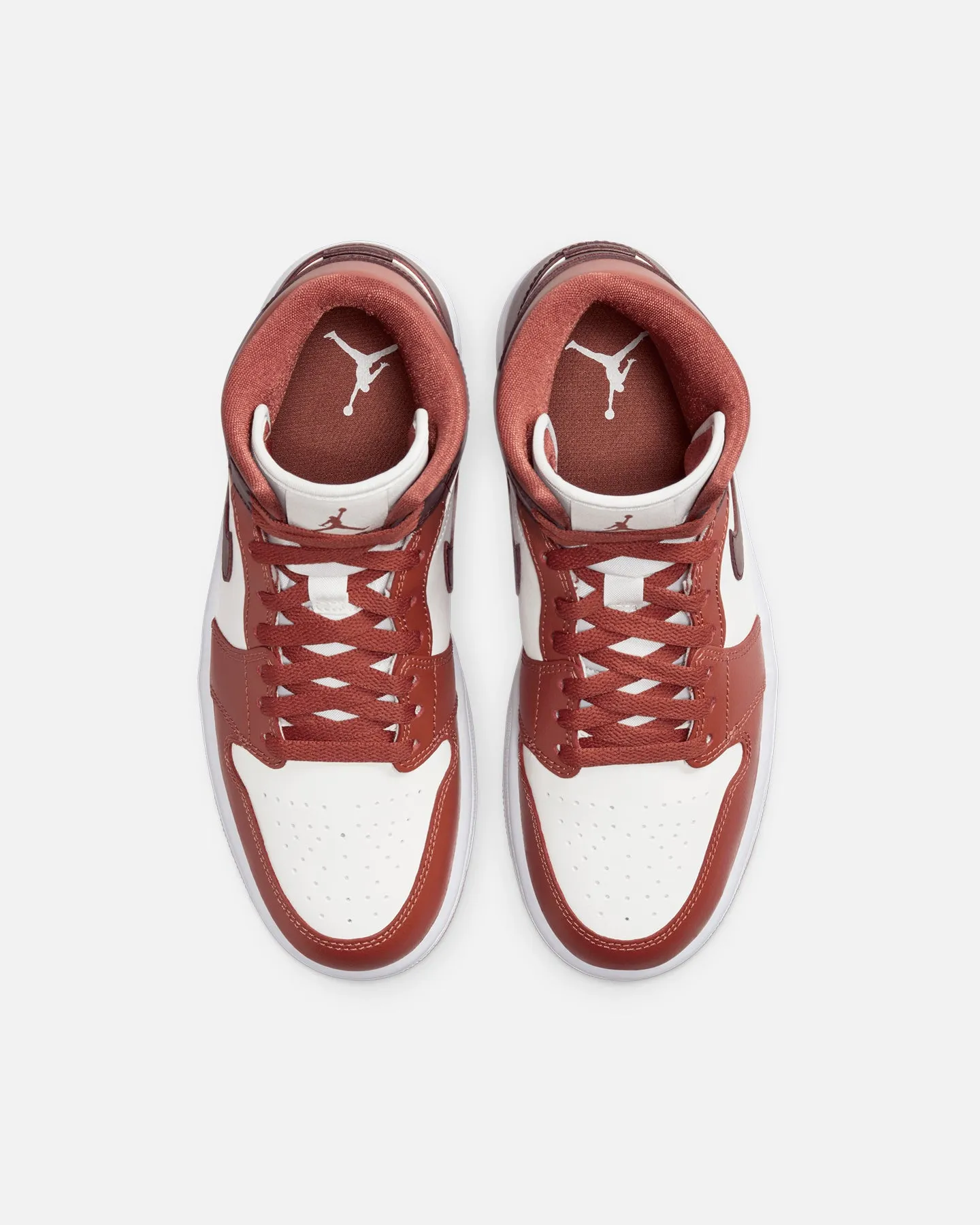 Jordan Women's Air Jordan 1 Mid Dusty Peach/Sail/White/Night Maroon