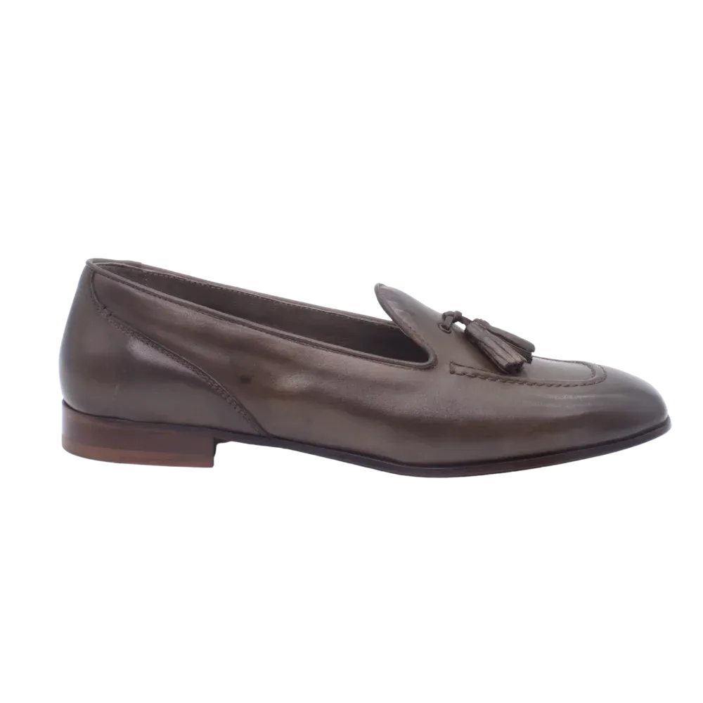 Ladies Moccassin Taupe BRD10678