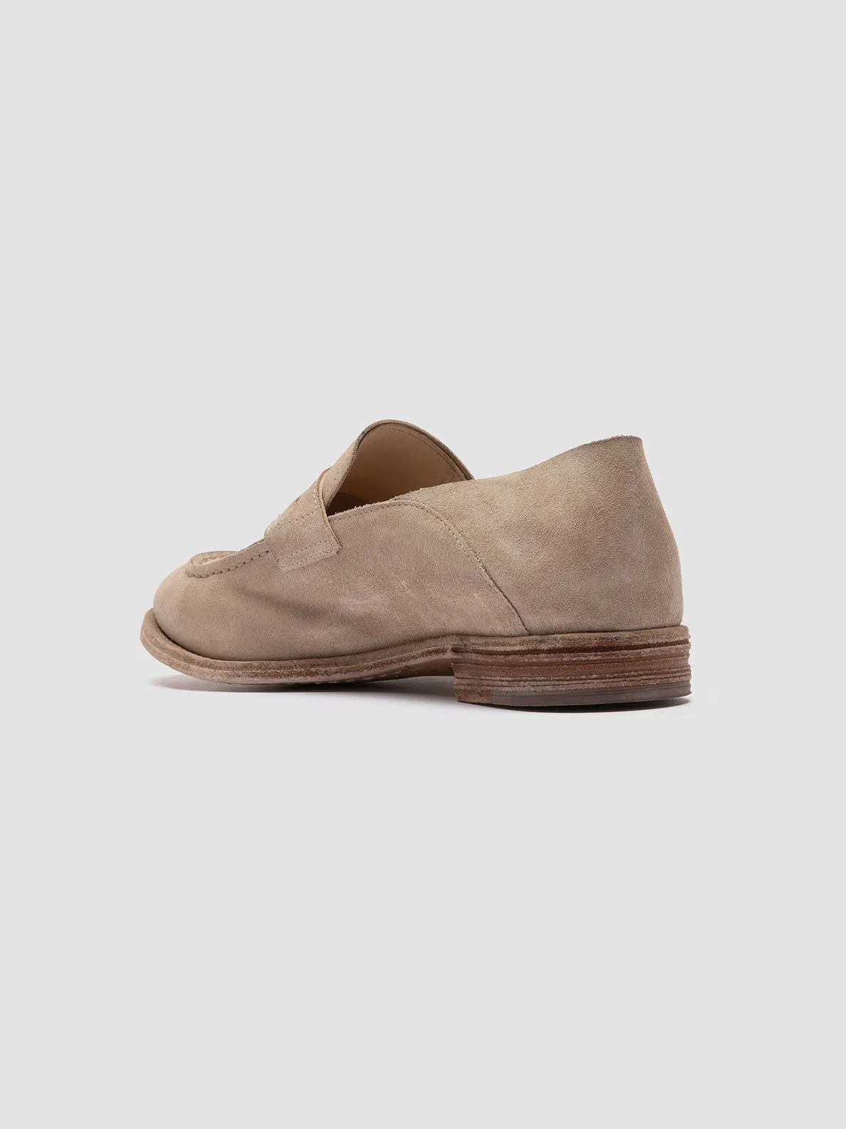 LEXIKON 516 - Beige Suede Loafers
