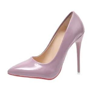 Racy Rubber Bottom Super High Stiletto Shoes