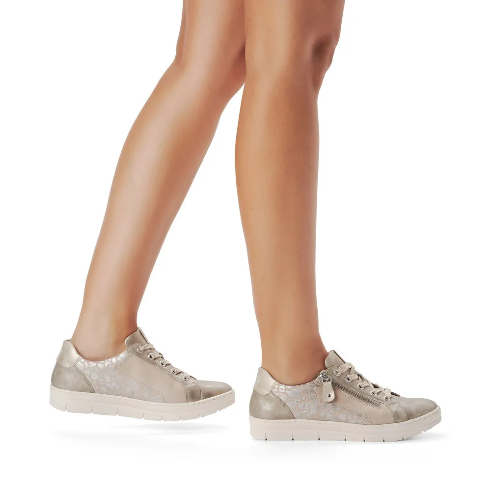 Remonte Patchwork Upper Lace Up casual shoe