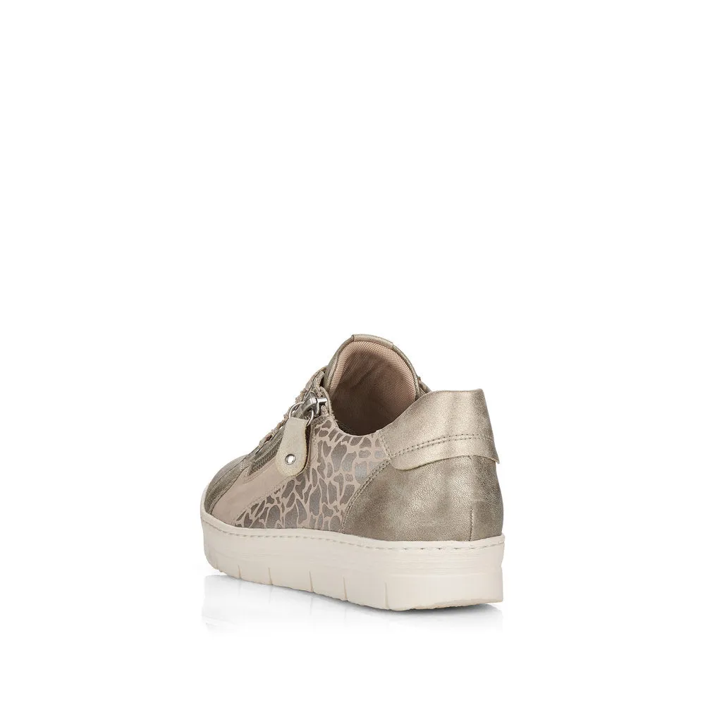 Remonte Patchwork Upper Lace Up casual shoe