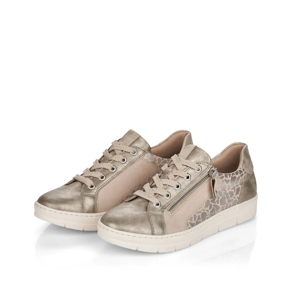 Remonte Patchwork Upper Lace Up casual shoe