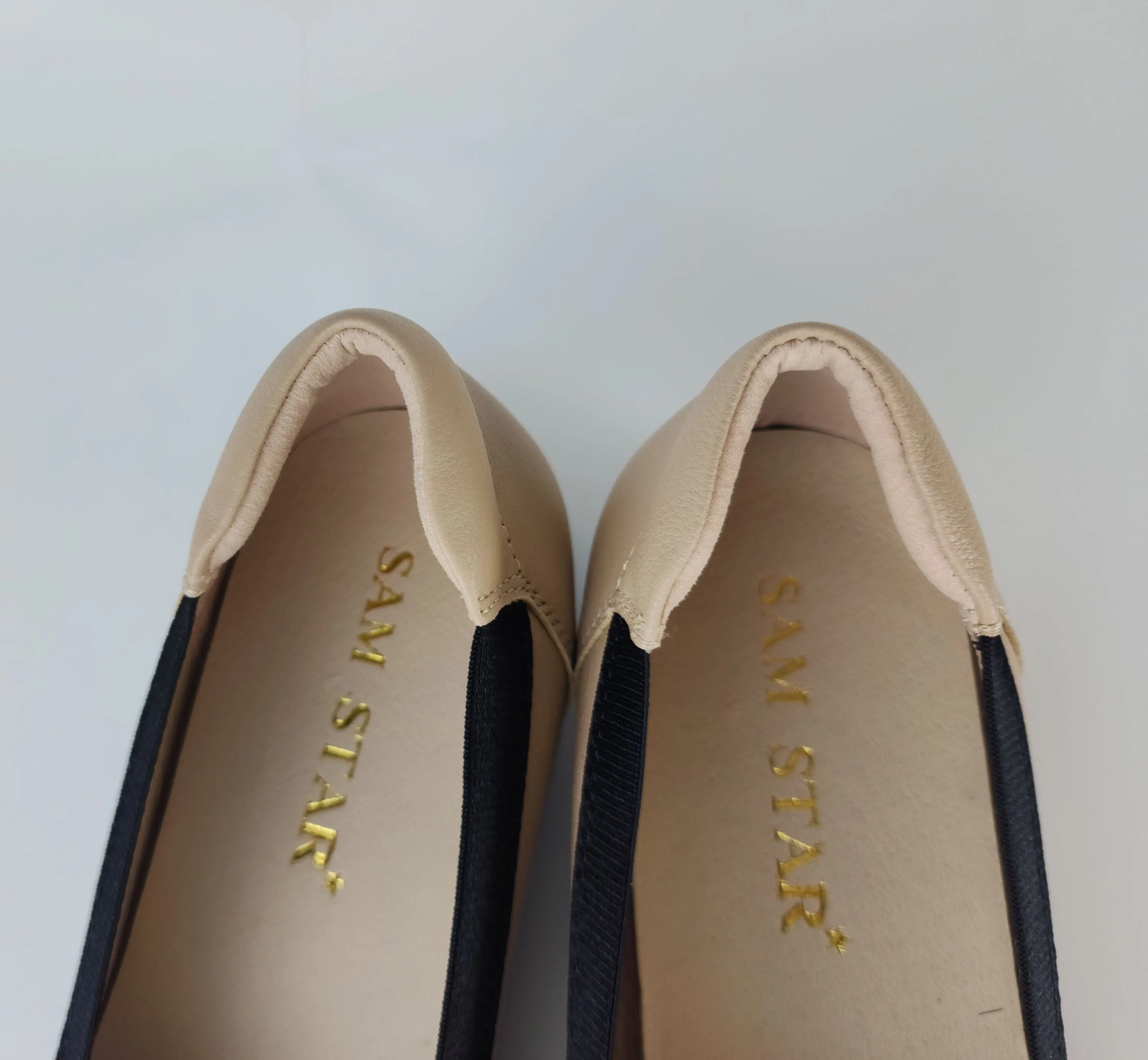 SS24006  Pointy Leather pumps with bow and extra cushion( new arrival )
