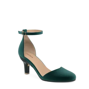 The Jocelyn - Forest Velvet 3 Stiletto