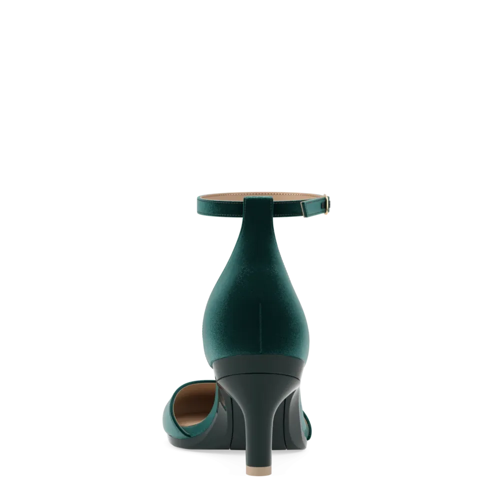 The Jocelyn - Forest Velvet 3 Stiletto
