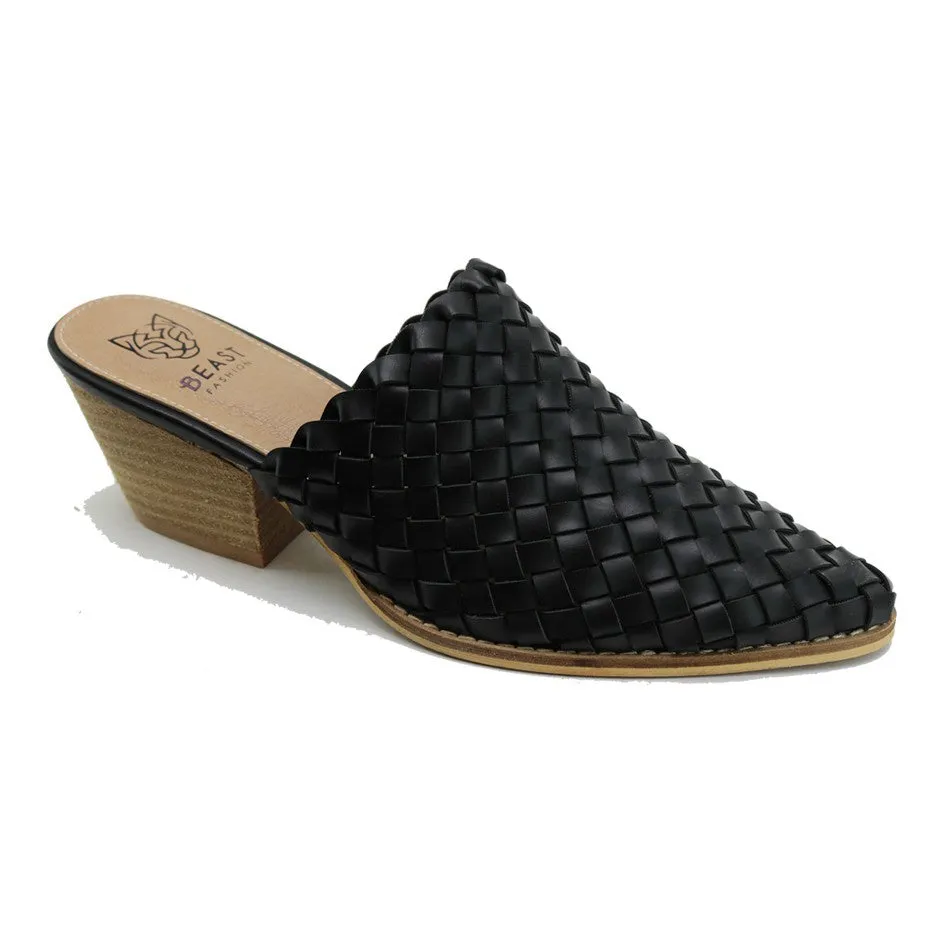 The Kat Woven Slides