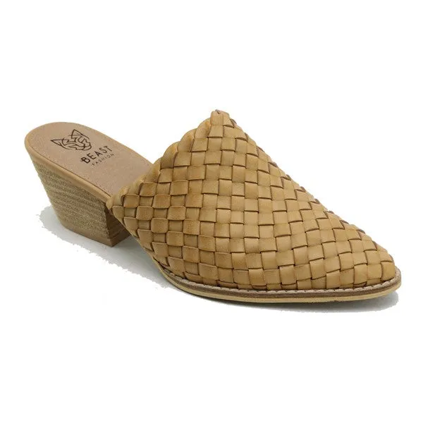 The Kat Woven Slides