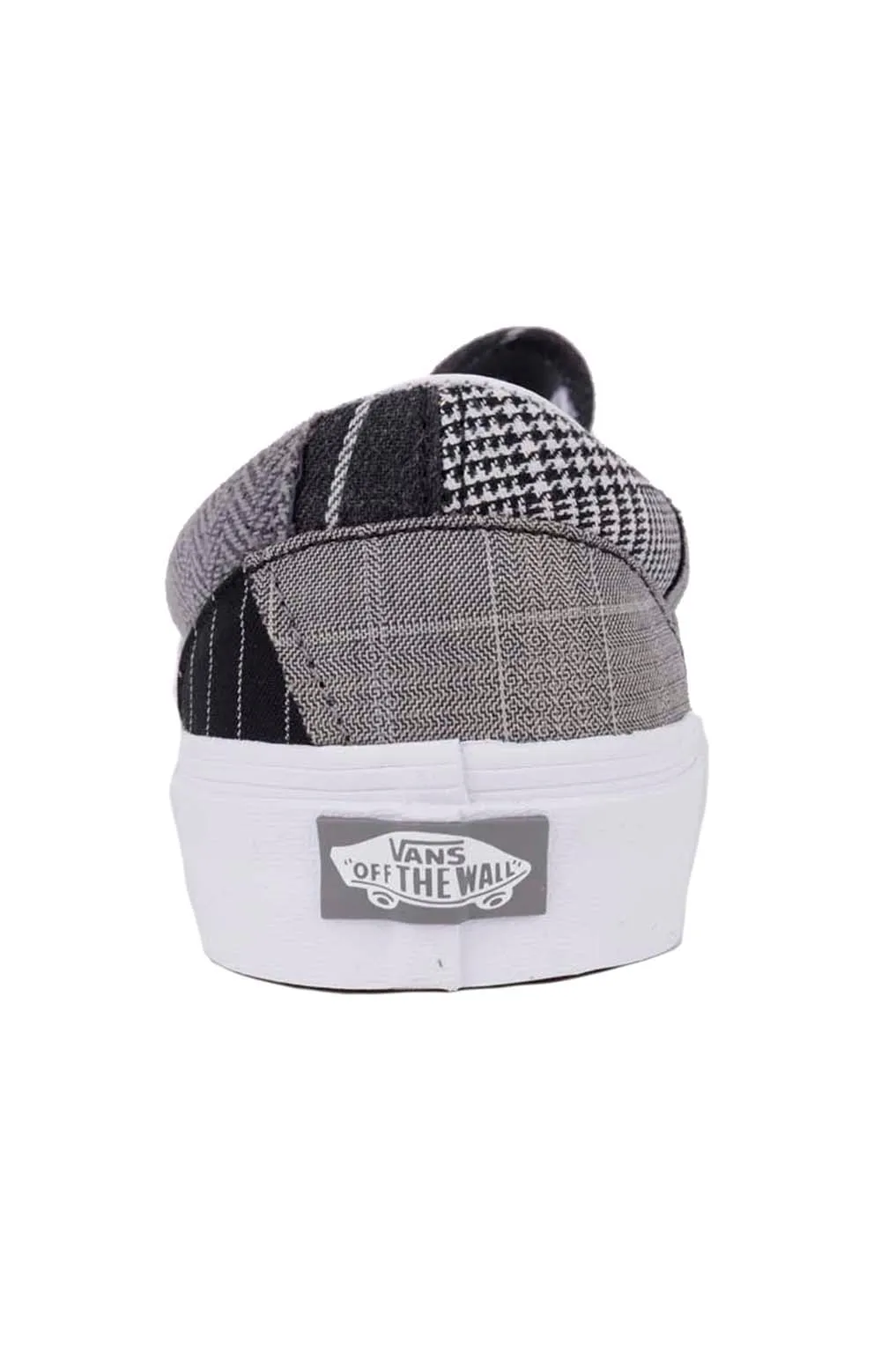 Vans Patchwork Classic Slip On Women’s Textile Sneakers Grey