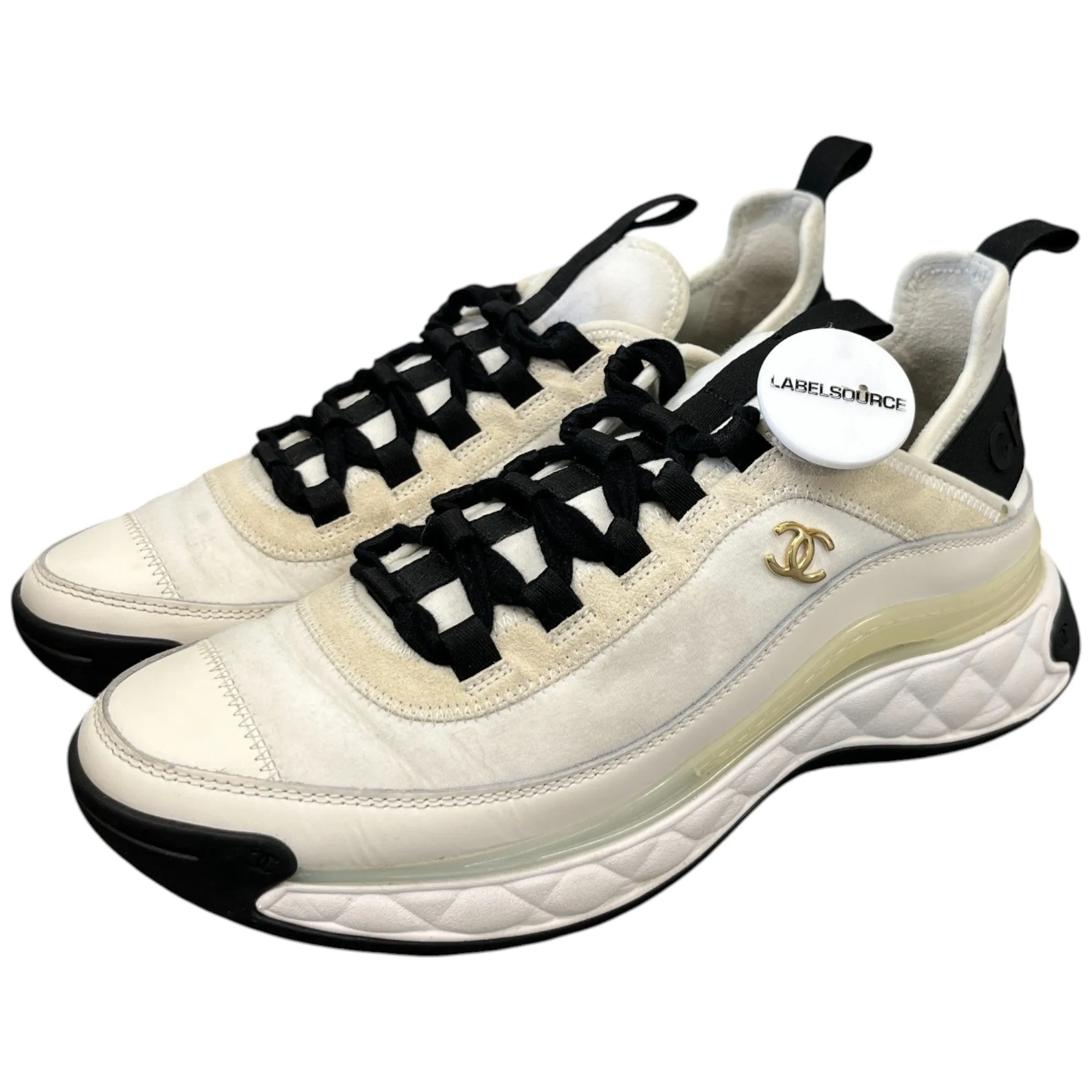 Women's Cc Runner Low Trainers Cream Size EU 39 / UK 6