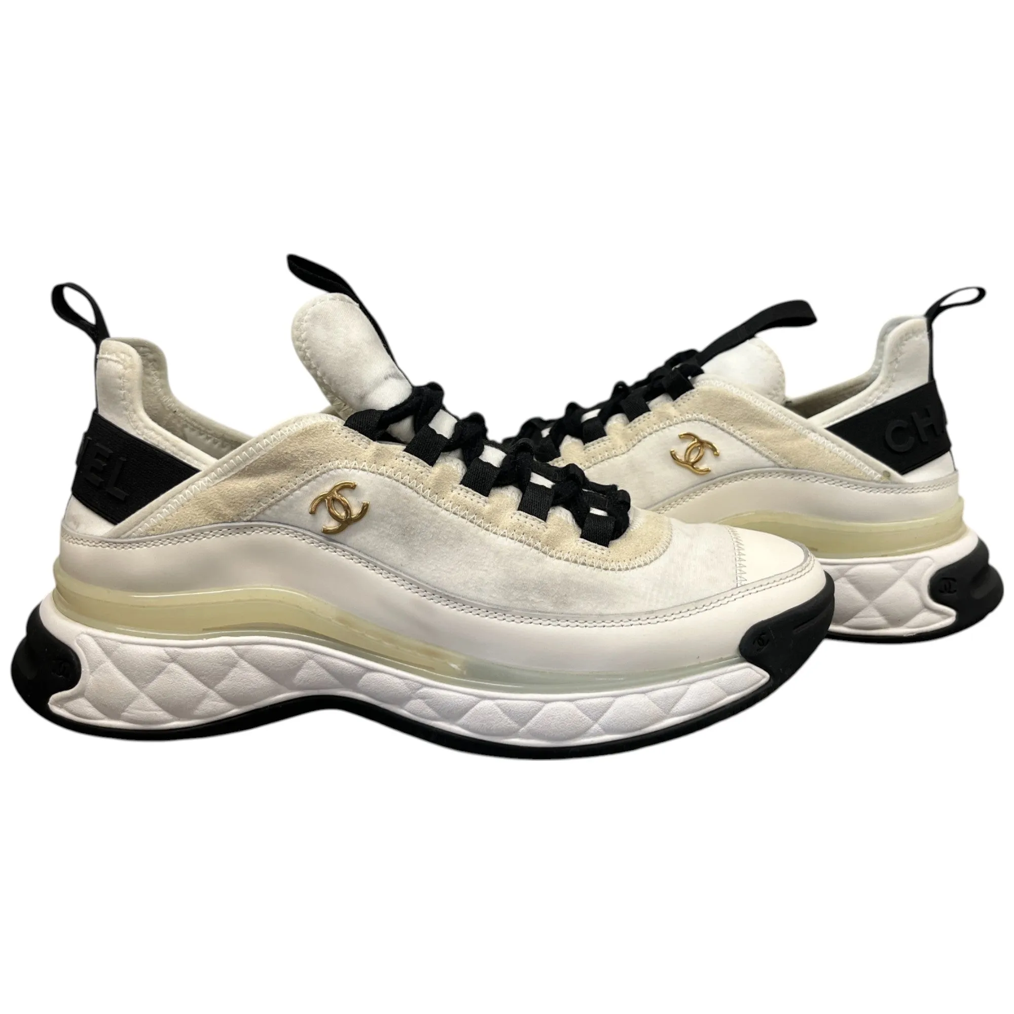 Women's Cc Runner Low Trainers Cream Size EU 39 / UK 6