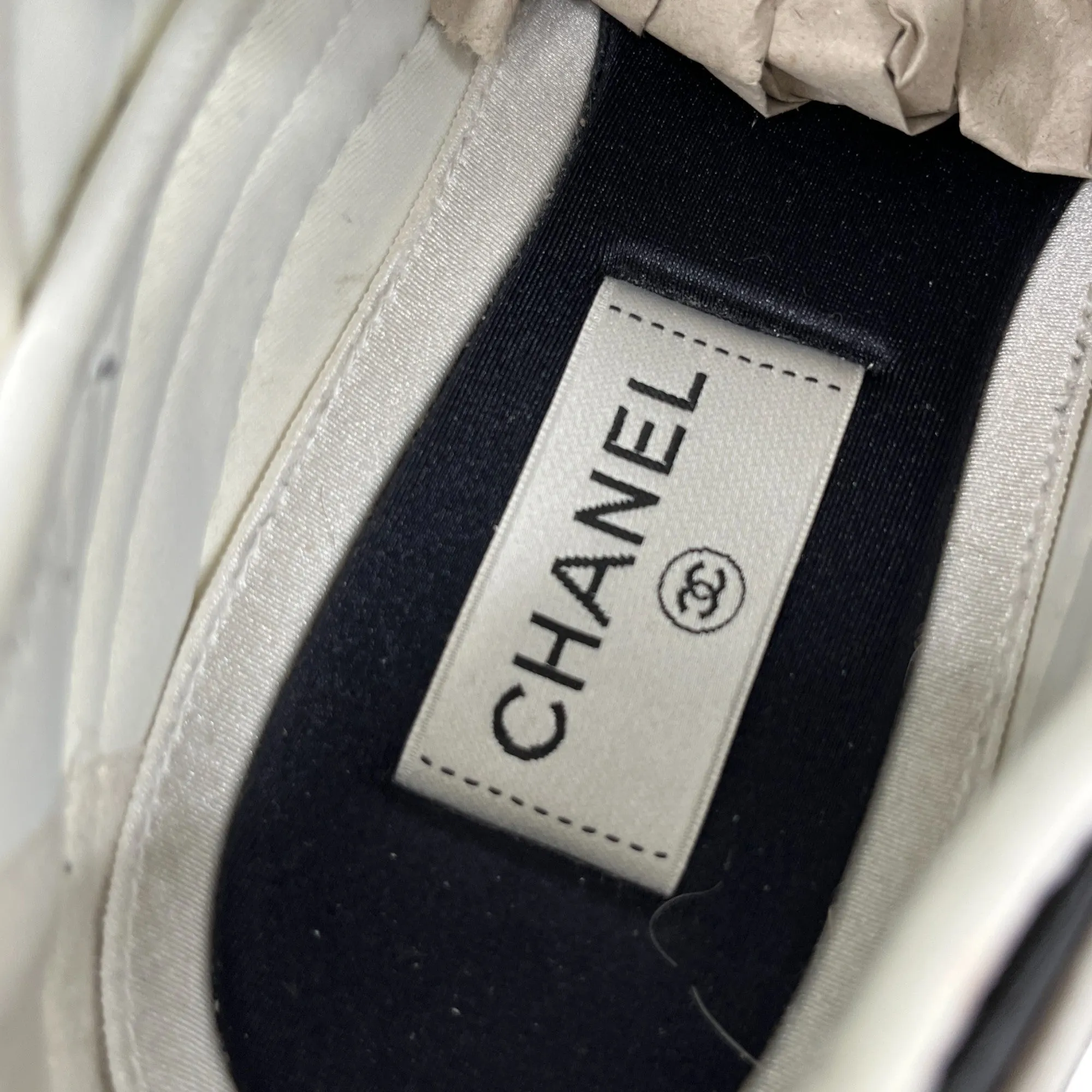 Women's Cc Runner Low Trainers Cream Size EU 39 / UK 6