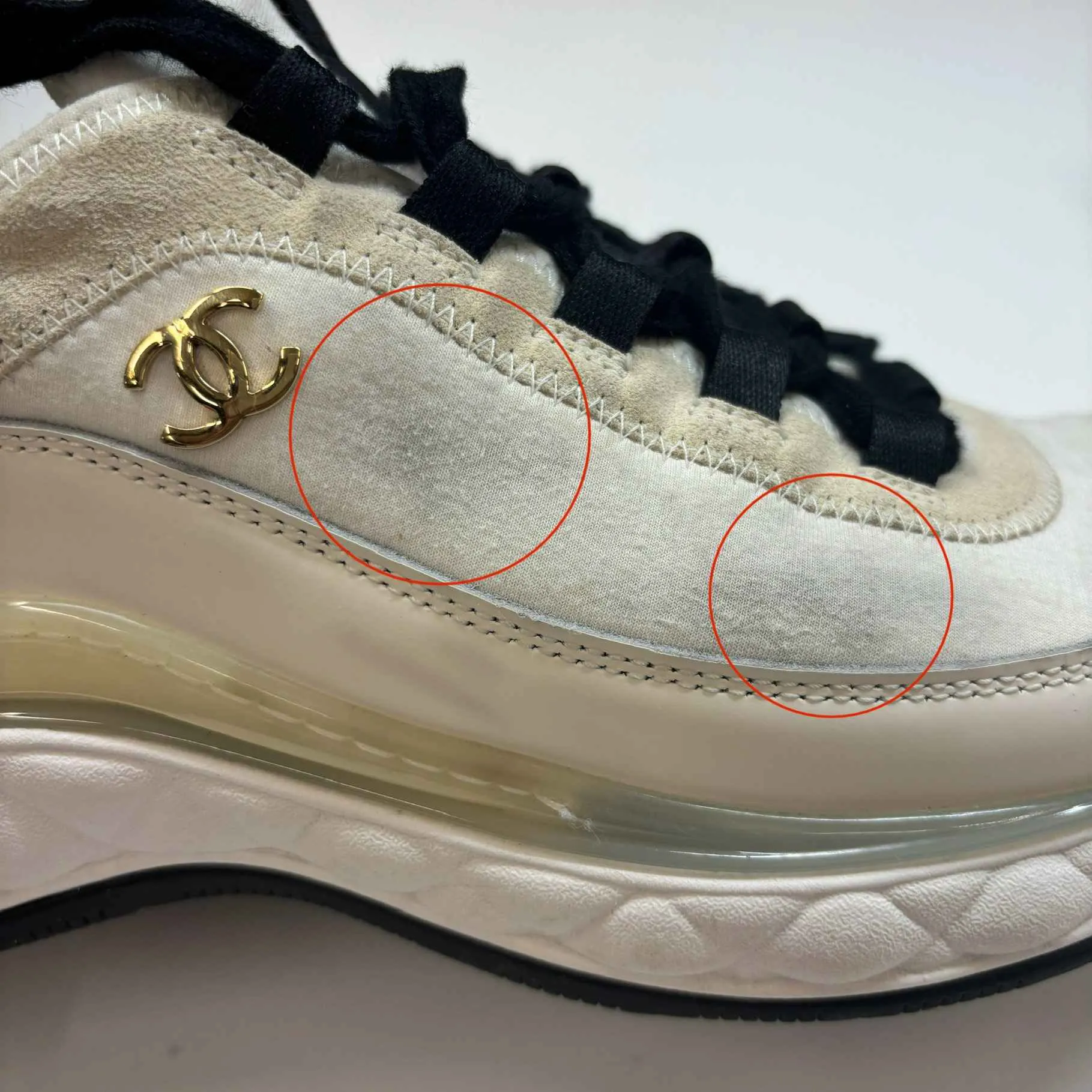 Women's Cc Runner Low Trainers Cream Size EU 39 / UK 6