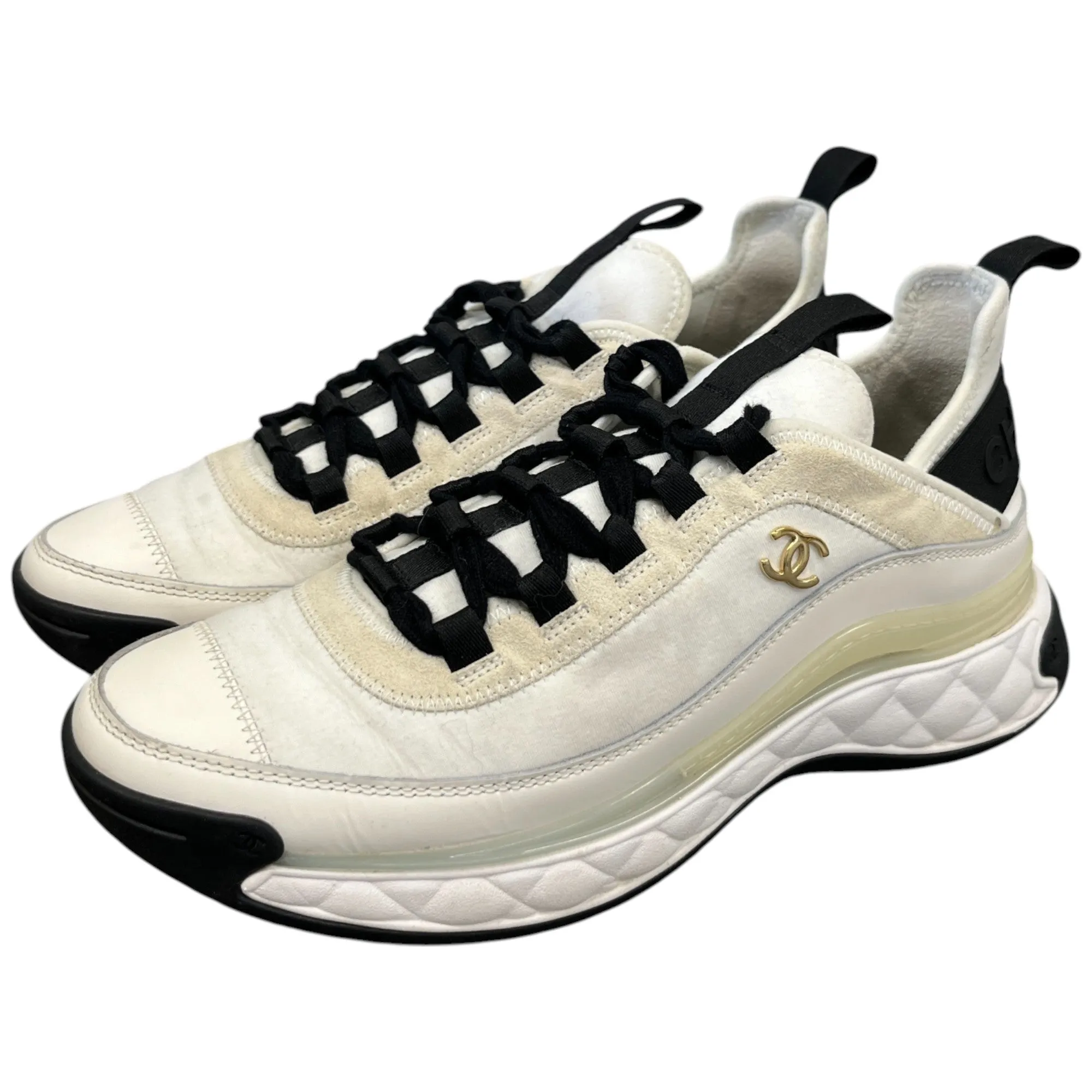 Women's Cc Runner Low Trainers Cream Size EU 39 / UK 6