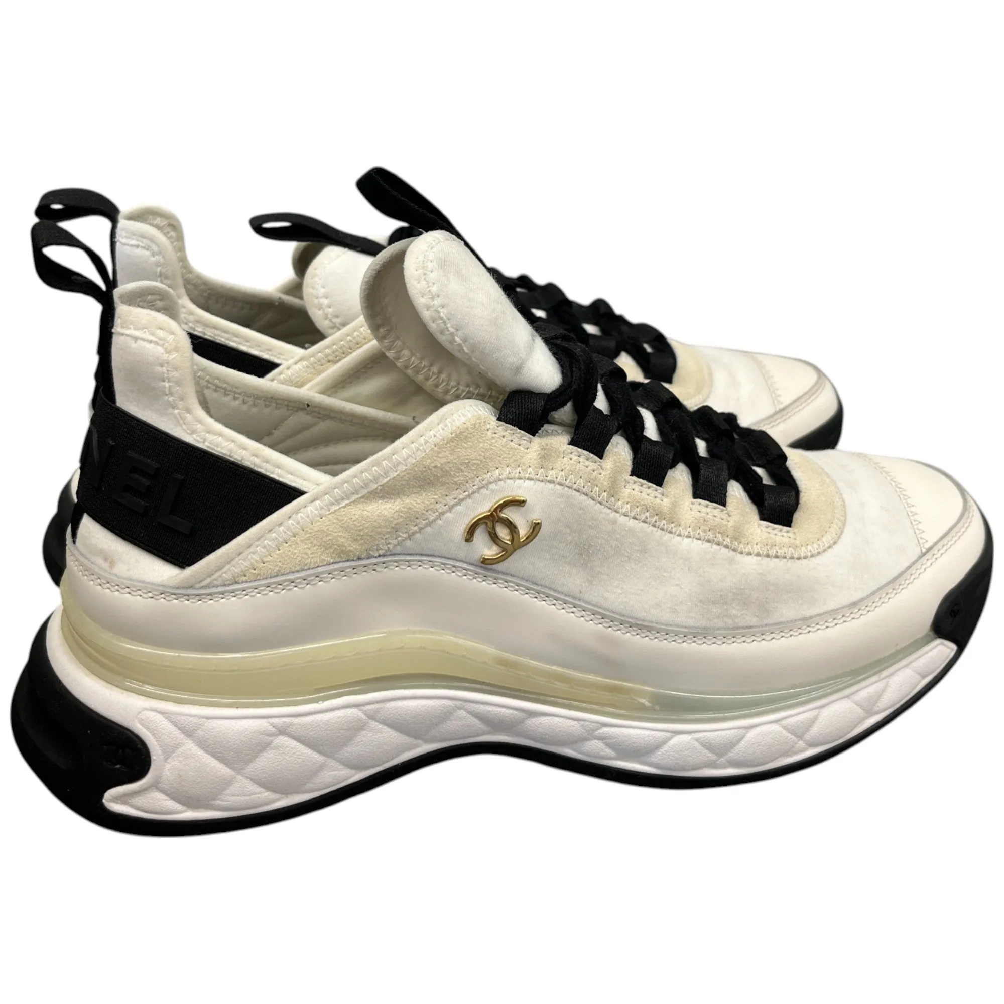 Women's Cc Runner Low Trainers Cream Size EU 39 / UK 6
