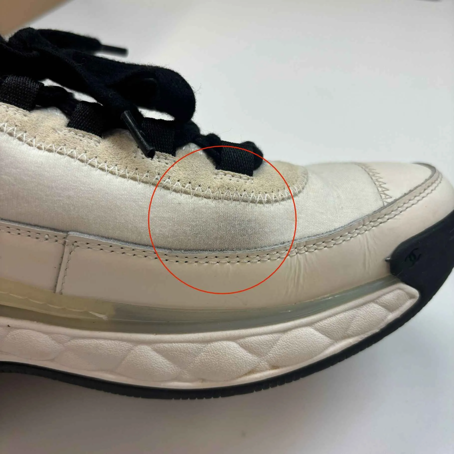 Women's Cc Runner Low Trainers Cream Size EU 39 / UK 6