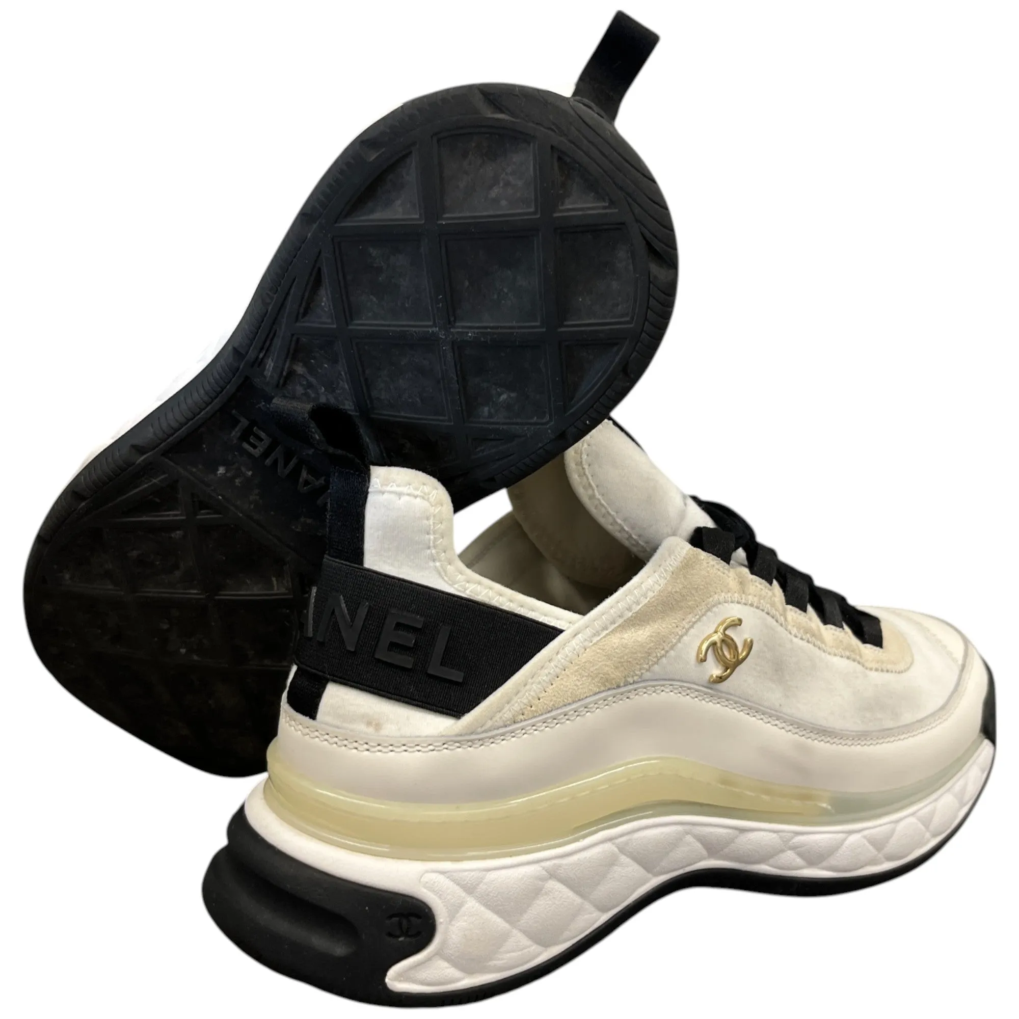 Women's Cc Runner Low Trainers Cream Size EU 39 / UK 6